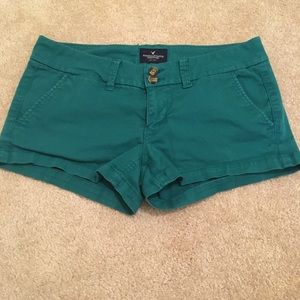 American Eagle Shortie Twill Shorts - Like New